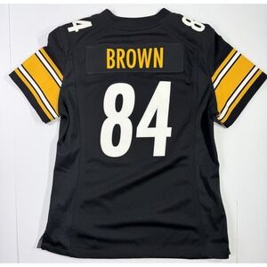 Women's Pittsburgh Steelers Antonio Brown #84 Nike On Field NFL Jersey M